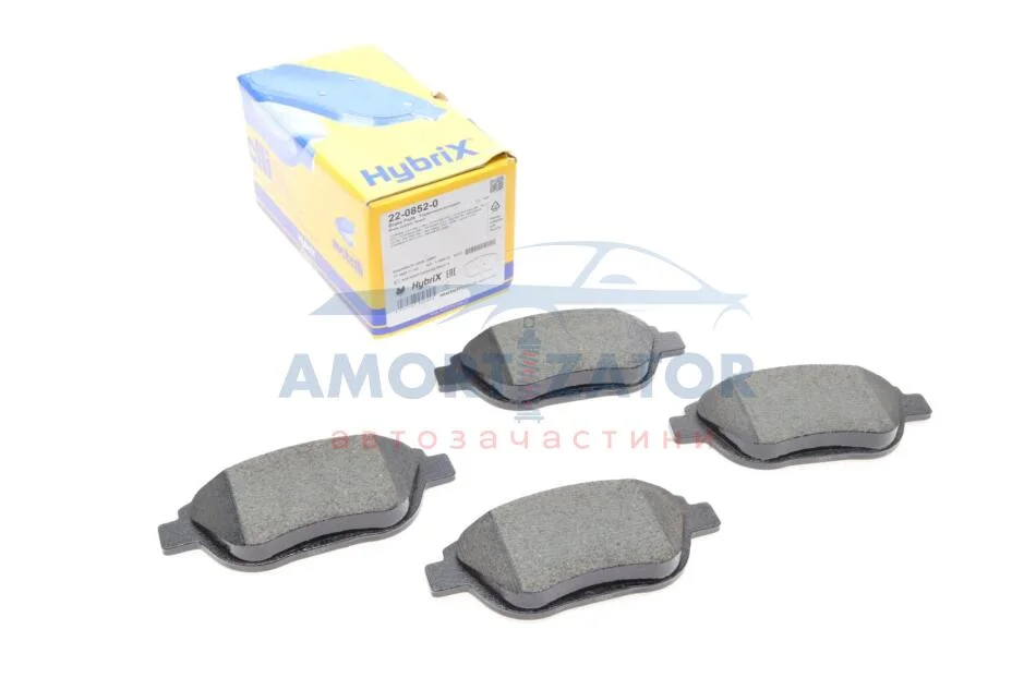 Комплект гальмівних колодок (дискових) METELLI 2208520 (фото 1)