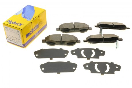 Комплект гальмівних колодок (дискових) METELLI 22-0879-0