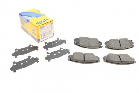 Комплект гальмівних колодок (дискових) METELLI 22-0885-0