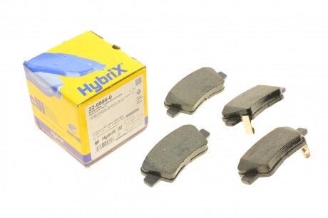 Комплект гальмівних колодок (дискових) METELLI 22-0886-0