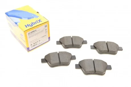 Комплект гальмівних колодок (дискових) 22-0889-0 METELLI 2208890