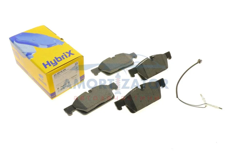 Комплект гальмівних колодок (дискових) 22-0916-0K METELLI 2209160K (фото 1)