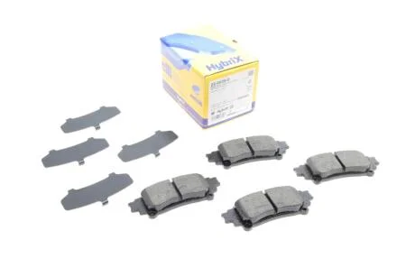 Комплект гальмівних колодок (дискових) 22-0939-0 METELLI 2209390