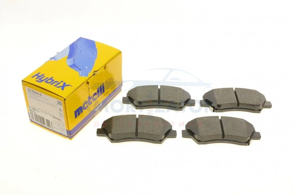 Комплект гальмівних колодок (дискових) 22-0944-0 METELLI 2209440 (фото 1)