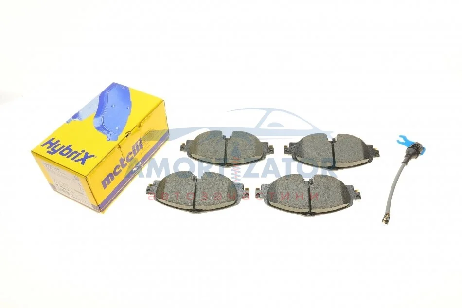 Комплект гальмівних колодок (дискових) 22-0950-0K METELLI 2209500K (фото 1)