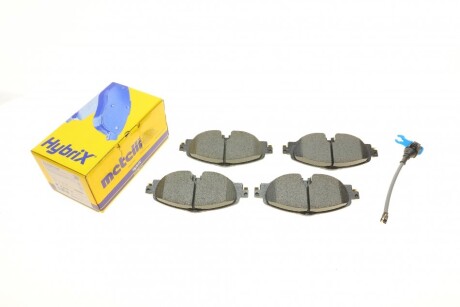 Комплект гальмівних колодок (дискових) METELLI 22-0950-0K