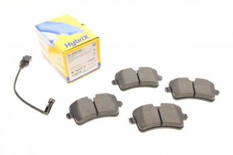 Комплект гальмівних колодок (дискових) METELLI 22-0955-0K