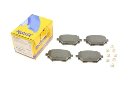 Комплект гальмівних колодок (дискових) 22-0987-0 METELLI 2209870