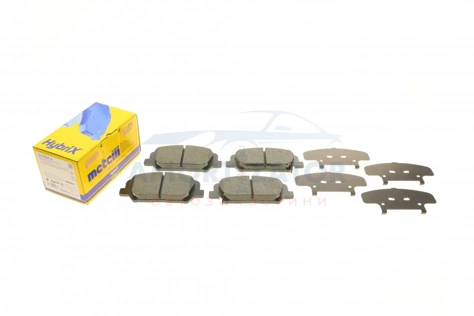 Комплект гальмівних колодок (дискових) 22-0997-0 METELLI 2209970 (фото 1)