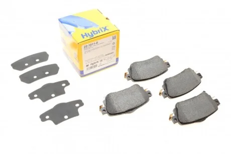 Комплект гальмівних колодок (дискових) 22-1011-0 METELLI 2210110