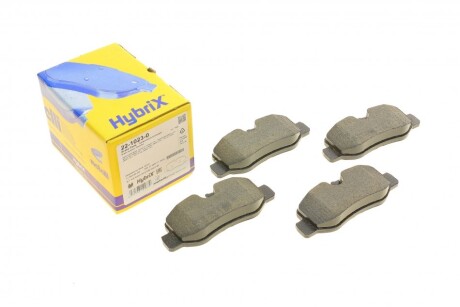 Комплект гальмівних колодок (дискових) METELLI 22-1023-0