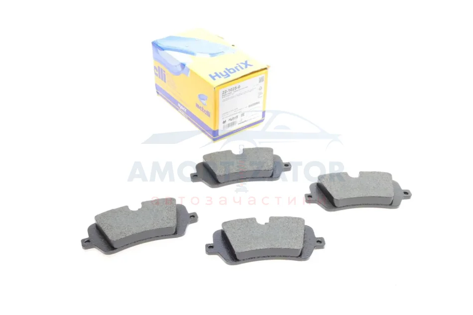 Комплект гальмівних колодок (дискових) 22-1025-0 METELLI 2210250 (фото 1)