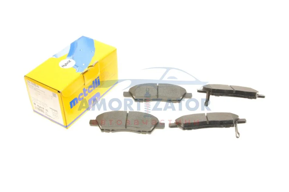 Комплект гальмівних колодок (дискових) 22-1079-0 METELLI 2210790 (фото 1)
