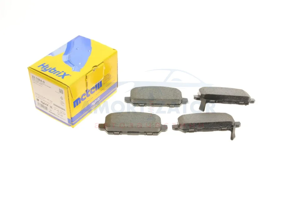 Комплект гальмівних колодок (дискових) 22-1084-0 METELLI 2210840 (фото 1)