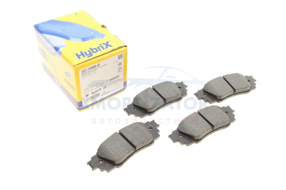 Комплект гальмівних колодок (дискових) 22-1089-0 METELLI 2210890 (фото 1)
