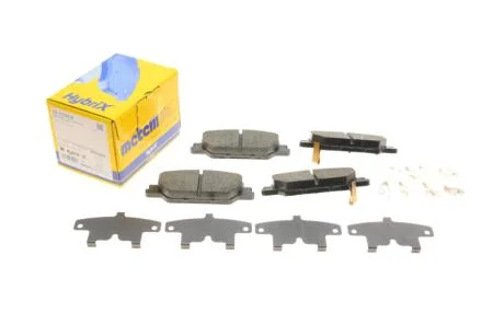 Комплект гальмівних колодок (дискових) 22-1154-0 METELLI 2211540