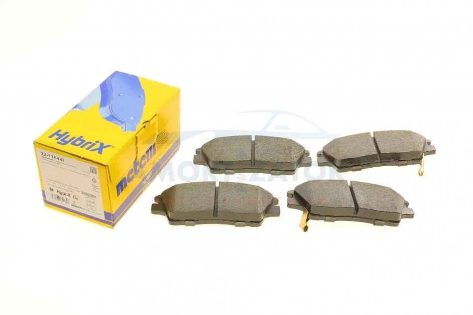 Комплект гальмівних колодок (дискових) 22-1164-0 METELLI 2211640 (фото 1)