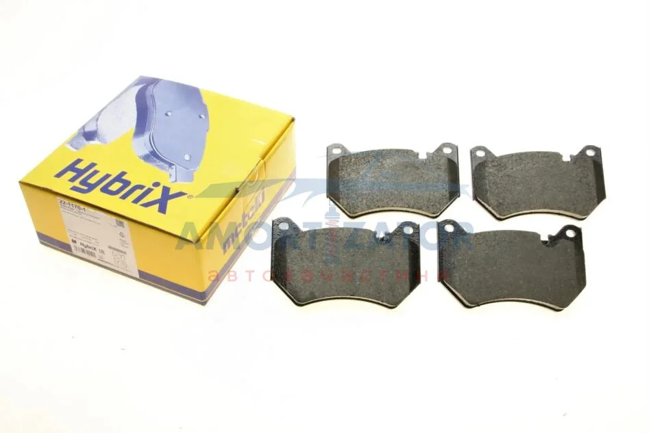 Комплект гальмівних колодок (дискових) 22-1170-1 METELLI 2211701 (фото 1)