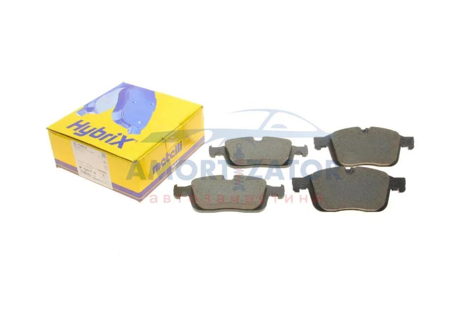 Комплект гальмівних колодок (дискових) 22-1188-0 METELLI 2211880 (фото 1)