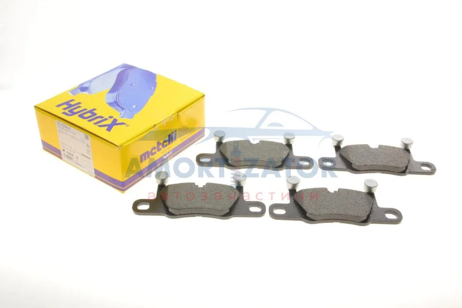 Комплект гальмівних колодок (дискових) 22-1258-0 METELLI 2212580 (фото 1)