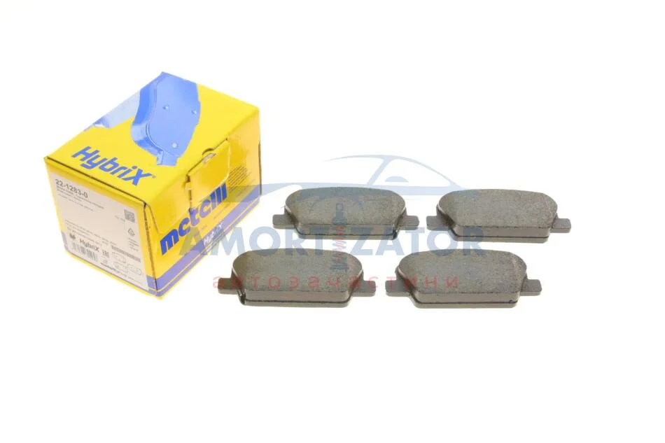 Комплект гальмівних колодок (дискових) 22-1283-0 METELLI 2212830 (фото 1)
