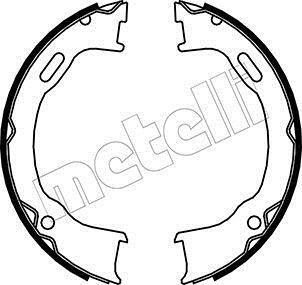 Комплект гальмівних колодок (барабанних) METELLI 53-0364