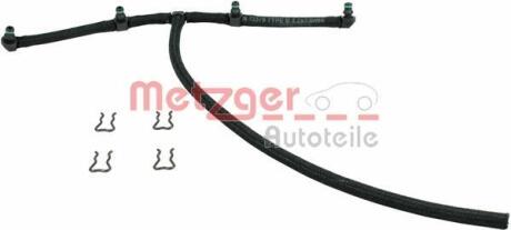 Шланг, витік палива METZGER 0840020