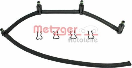 Шланг, витік палива METZGER 0840060