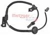 Датчик, кількість обертів колеса METZGER 09001002 (фото 2)