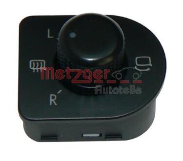 Перемикач, регулювання положення дзеркала METZGER 0916065