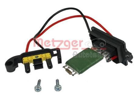 Резистор вентилятора пічки, пост METZGER 0917054