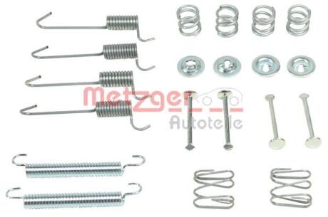Комплект приладдя, колодка стоянкового гальма METZGER 105-0046