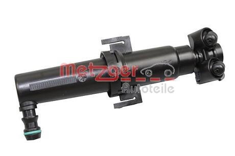Форсунка подачі води для миття, система очищення фар METZGER 2220702