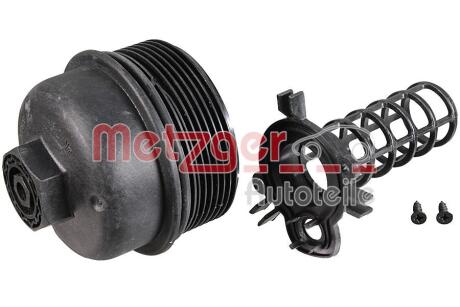 Кришка, корпус оливного фільтра METZGER 2370103