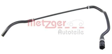 Патрубок системи охолодження гумовий з фітингами METZGER 2420544