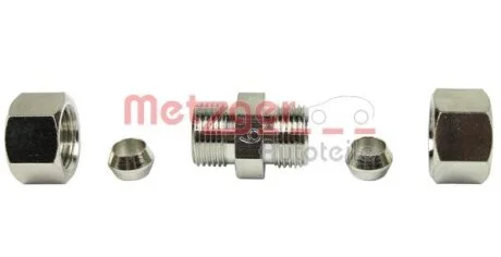 Фітинг сталевий з різьбою METZGER STT6.0