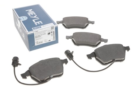 Колодки пер. A100 (С4) MEYLE 025 206 7619/W