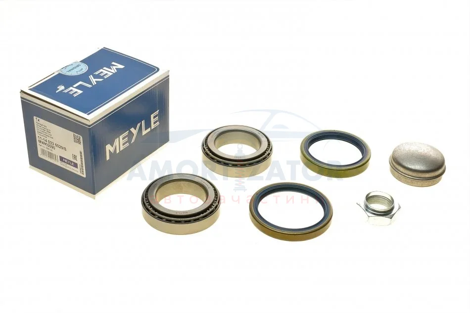 Підшипник маточини (комплект) 11-14 033 5029/S MEYLE 1114 033 5029/S (фото 1)