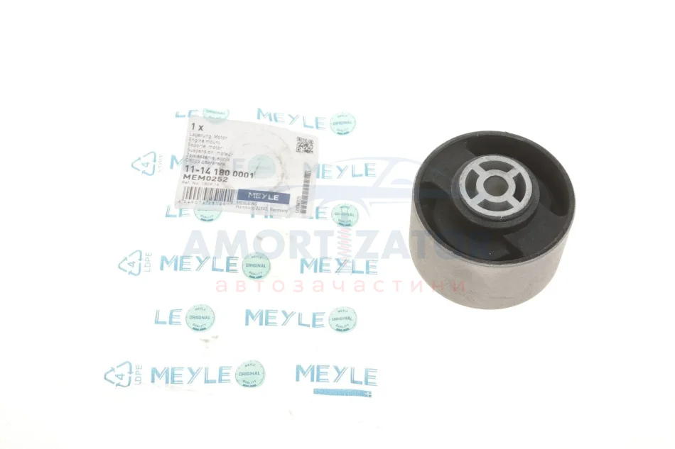 Подушка двигуна 11-14 180 0001 MEYLE 1114 180 0001 (фото 1)