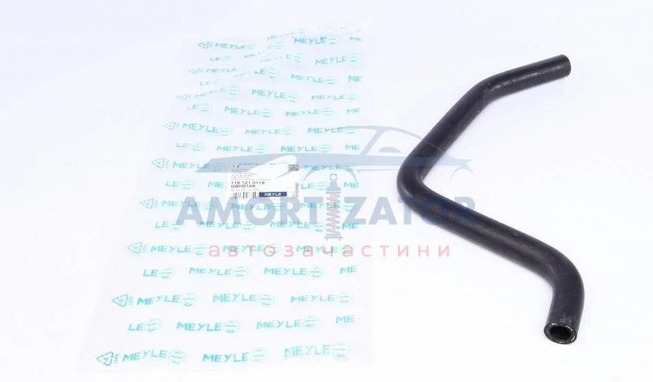 Патрубок системи охолодження MEYLE 119 121 0118 (фото 1)