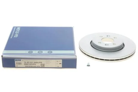 Диск гальмівний 16-83 521 0004/PD MEYLE 1683 521 0004/PD
