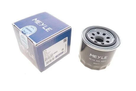 Фільтр масляний 35-14 322 0002 MEYLE 3514 322 0002
