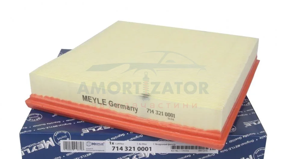 Фільтр повітряний MEYLE 714 321 0001 (фото 1)