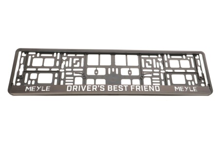 Рамка індивідуальна під номера MEYLE MEYLE FRAME BLACK
