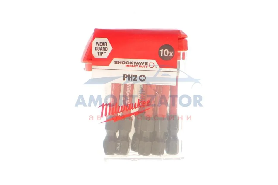 PRO Impact Control PH2 біти 25 мм, 2ш. MILWAUKEE 4932430855 (фото 1)