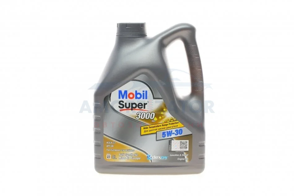 Моторна олива Mobil Super 3000 XE 5W-30, 4л MOBIL 153018 (фото 1)