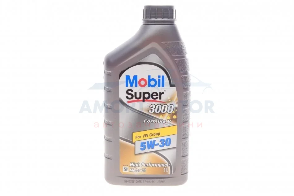 Олива моторна Mobil Super 3000 Formula V 5W-30, 1л. MOBIL 153454 (фото 1)