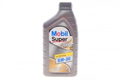 Олива моторна Mobil Super 3000 Formula V 5W-30, 1л. MOBIL 153454
