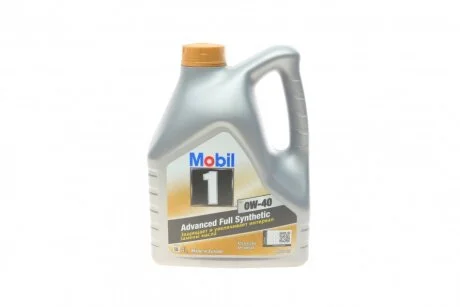 Моторна олива Mobil 1 FS 0W-40, 4л MOBIL 153692