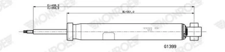 CITROEN Амортизатор газовий ORIGINAL задній C4 III (BA_, BB_, BC_), C4 X (BD_, BE_, BF_), OPEL:CORSA F (P2JO)MOKKA MONROE G1399